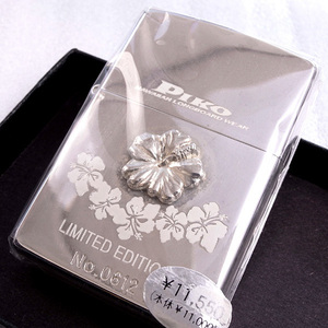 1999年　未使用　ZIPPO■限定品　 PIKO LIMITED EDITON　■ハイビスカス　消費税なし