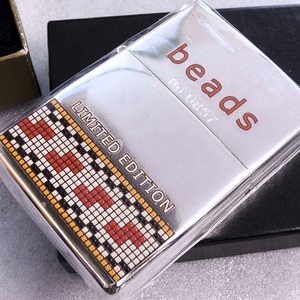 1999年　未使用　ZIPPO■BEADS LIMITED EDITION ビーズ限定 ■シリアルナンバー857　消費税なし