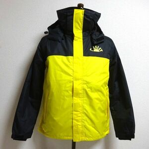 ◆新品 RESIST 透湿防水防寒スーツ C819511 レインウェア ジャケット 釣り ゴルフ バイク 黄色 イエロー 3L