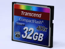 ★☆希少美品★【32GB】CFカード コンパクトフラッシュ Transcend CompactFlash 400x UDMA7☆中古良品☆★_画像3