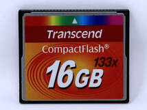 ◆◇希少美品◇CFカード 16GB Transcend CompactFlash 133x◇コンパクトフラッシュ★中古美品◇◆_画像1