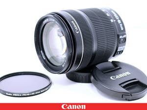 ◆美品◆Canon キャノン EF-S18-135mm F3.5-5.6 IS STM◆ND4フィルター付属◆ズーム全域高解像高コントラスト高画質★EF-S18-135ISSTM