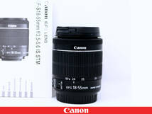 ★美品★Canon キャノン EF-S 18-55mm F4-5.6 IS STM ◆説明書付属◇初めての一本におすすめ★スムーズなAFを実現した小型軽量ズームレンズ_画像9