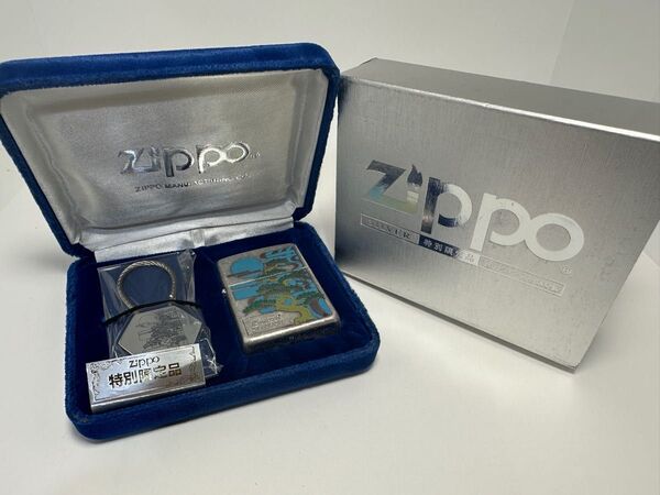 zippo ジッポ 特別限定品 大和絵(松)通しナンバー入 1995 新品未使用