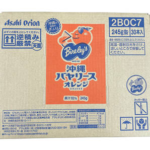 沖縄限定 沖縄バヤリース オレンジ 245g 30本 1ケース 果汁10% お土産 お取り寄せの画像2
