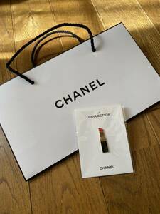 シャネル ピンバッジ　＋　CHANEL ショッパー 非売品　送料無料