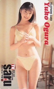 ■C3 小倉優子 テレビサル テレカ