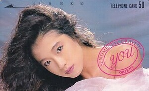 ■E5 中森明菜 ORIENT テレカ 2