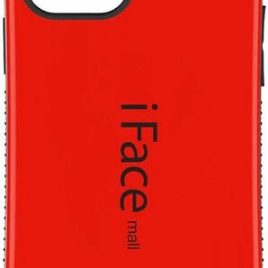 iFace mall スマホケース iPhone 12 mini ケー iPhoカバー アイフォン12ミニ レッド 赤