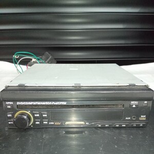 インダッシュDVDプレーヤー DVD/CD/MP3/FM/AM/SD/i-Pod/ CPRM 動作未確認 ジャンク