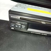 SONY ソニー CDX-1000RF 動作未確認 ジャンク_画像8