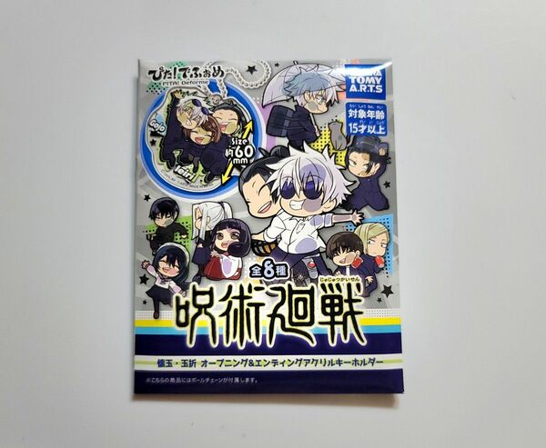 呪術廻戦 ぴた!でふぉめ オープニング＆エンディング アクリルキーホルダー 未開封