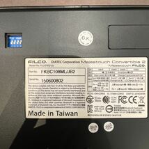 FILCO Majestouch Convertible2 黒軸　FKBC108ML/JB2 日本語　メカニカル Bluetooth対応　フィルコ コンバーチブル キーボード フルサイズ_画像10