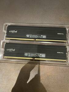 クルーシャル PRO デスクトップ用メモリ 16GBX2枚 32GB DDR5-5600MHz Crucial ＰＲＯ　DDR5 合計32GB　CP2K16G56C46U5