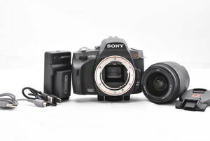 ★美品・ショット数526回★SONY ソニー SONY α380 SONY DT 18-55mm F3.5-5.6 SAM レンズキット（t5705）