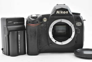 ★ショット数7596回★Nikon ニコン Nikon D70 デジタル一眼レフカメラ（t6098）