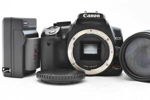 Cannon キャノン Kiss digitalX EF75-300ｍｍ Ｆ4.5.6Ⅱカメラ レンズ (t5023)