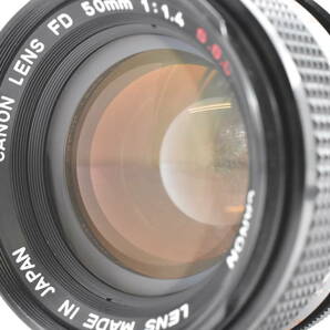 Canon キャノン FD 50mm F1.4 S.S.C.マニュアルレンズ (t4279)の画像8