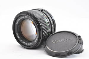 Canon キヤノン New FD 50mm F/1.4 マニュアルフォーカス レンズ (t5464)