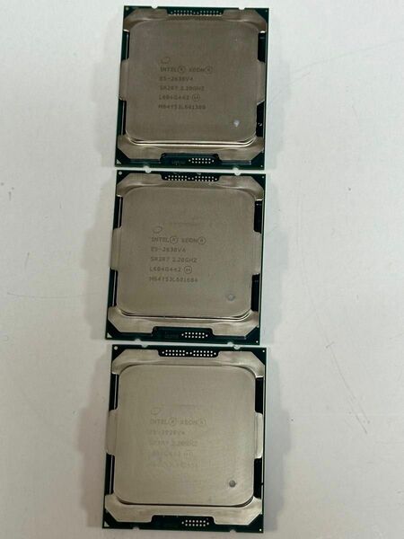 Xeon E5-2630 V4 SR2R7 2.20GHz Intel CPU 3点