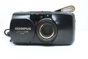 ★良品★OLYMPUS オリンパス μ[mju;] ZOOM 115 DELUXE 35-115mm 人気のμシリーズ！女性にも扱いフィルムカメラです！動作品！ OK6452