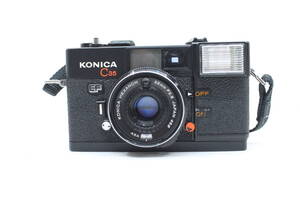 ★良品★KONICA コニカ C35EF HEXANON 38mm F2.8 人気の単集点式搭載コンパクトフィルムカメラ！動作品！ OK6485