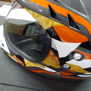 ヤマハ ヘルメット YX-3 GIBSON （ギブソン） Version-T2 XLサイズ オレンジの画像8