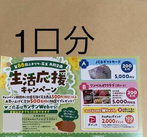  懸賞応募 ☆JCBギフトカード5000円分200名様/リンベル47クラブ路コース5000円相当200名様/