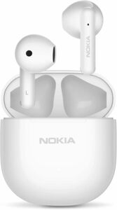 ノキア(Nokia) Essential E3103【ワイヤレスイヤホン Bluetooth 5.1 イズリダクション/ハンズフリー通話 ホワイト