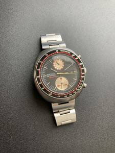 【SEIKO】セイコー 5スポーツ スピードタイマー ビッグダブルクロノグラフ デイデイト 6138-0011 自動巻き メンズ