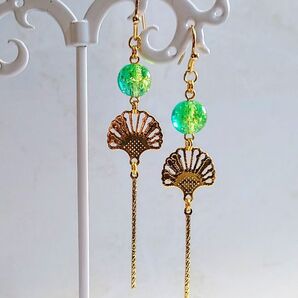 《100-1-21-4》38マイクオマージュのピアス(パーツ交換or追加等セミオーダー、サージカルステンレス製基礎パーツ変更可)