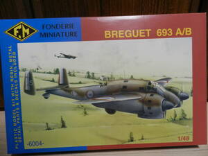 １／４８　フランス空軍　BREGUET 693A/B　（ブレゲー693A/B）　＜FONDERIE MINIATURE＞