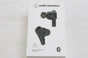 1円～★未開封・未使用品★audio technica オーディオテクニカ ワイヤレスイヤホン ATH-CKR70TW BK Bluetooth IPX4 防水 ブラック 黒 R709