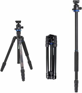 未開封・未使用品★BENRO ベンロ IF28+ iFoto アルミ三脚/一脚 ボールヘッドキット付き カメラ Tripod Kit アクセサリー ビデオ 撮影 R681