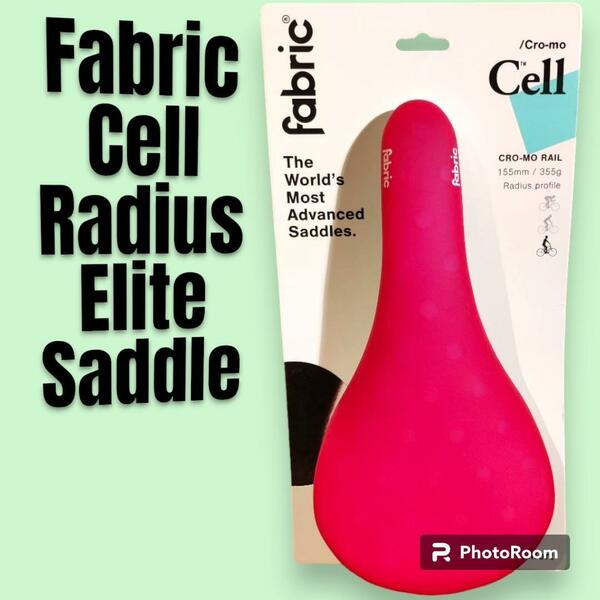 【快適サドル！！】Fabric Cell Radius Elite Saddle　お尻が痛くならないサドルをお探しの方におすすめ～