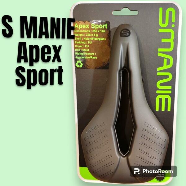 S-manie ショートノーズサドル Apex Sport ロード、MTBにもおすすめのショートノーズサドルです！