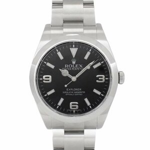 ロレックス エクスプローラーI 腕時計 ブラック ランダム番 2014年12月購入 214270 メンズ 40802063866【中古】【アラモード】