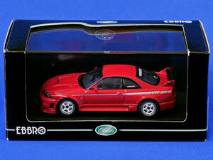 EBBRO 1/43 1996年 NISSAN SKYLINE GT-R R33 NISMO 400R　エブロ スカイライン ニスモ 日産 R31 R32 R34 R35