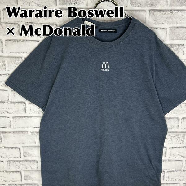 Waraire Boswell × McDonald ワライエ・ボスウェル × マクドナルド ユニフォーム Tシャツ 半袖 輸入品 春服 夏服 海外古着 企業 会社