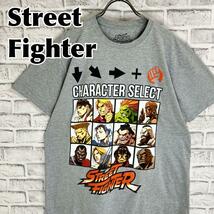 Street Fighter ストリートファイター キャラTシャツ 半袖 輸入品 春服 夏服 海外古着 ゲーム キャラクターセレクト 格闘 コマンド 236_画像1