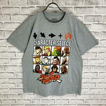 Street Fighter ストリートファイター キャラTシャツ 半袖 輸入品 春服 夏服 海外古着 ゲーム キャラクターセレクト 格闘 コマンド 236_画像2