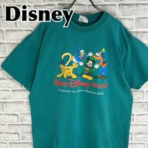 Disney ディズニー WDW 2000 ヴィンテージ Tシャツ 半袖 輸入品 春服 夏服 海外古着 アニメ ミッキー ドナルド グーフィ プルート ロゴ_画像1