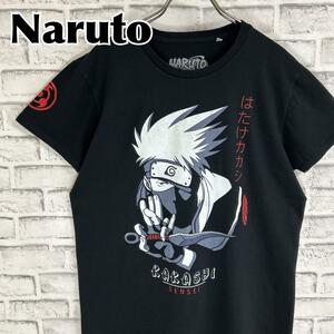 Naruto ナルト はたけカカシ 00s フランス製 Tシャツ 半袖 輸入品 春服 夏服 海外古着 テレビ アニメ 漫画 ジャンプ キャラクター