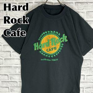 Hard Rock Cafe ハードロックカフェ インジルリキトルコ ラクダ Tシャツ 半袖 輸入品 春服 夏服 海外古着 会社 企業 レストラン 音楽 楽器