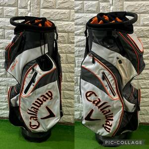 キャディバッグ(CB)☆大人気メーカー☆Callaway(キャロウェイ)☆XTREME(エックストリーム)☆14分割☆フード付き