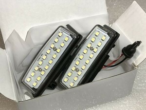 【日産ナンバー灯】 ティアナ J31J32 L33 C25 C26 セレナ LED ライセンスランプ ナンバーユニット 送料290円～