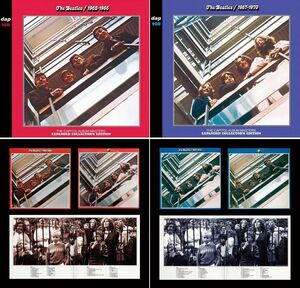 THE BEATLES / 1962-1966 (赤) & 1967-1970 (青) THE CAPITOL ALBUM MASTERS (新品輸入盤 2CD+2CDセット) ◇DAP