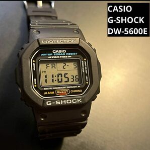 【美品】CASIO G-SHOCK DW-5600E カシオ デジタル 腕時計