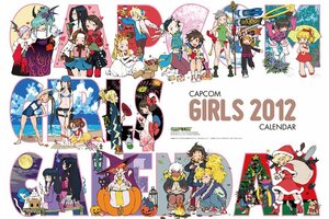 # new goods unopened Capcom girls calendar 2012 anonymity delivery | Yupack postage included 