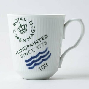 ROYAL COPENHAGEN ロイヤルコペンハーゲン フルーテットシグネチャー マグ103 マグカップ 洋食器 #35516